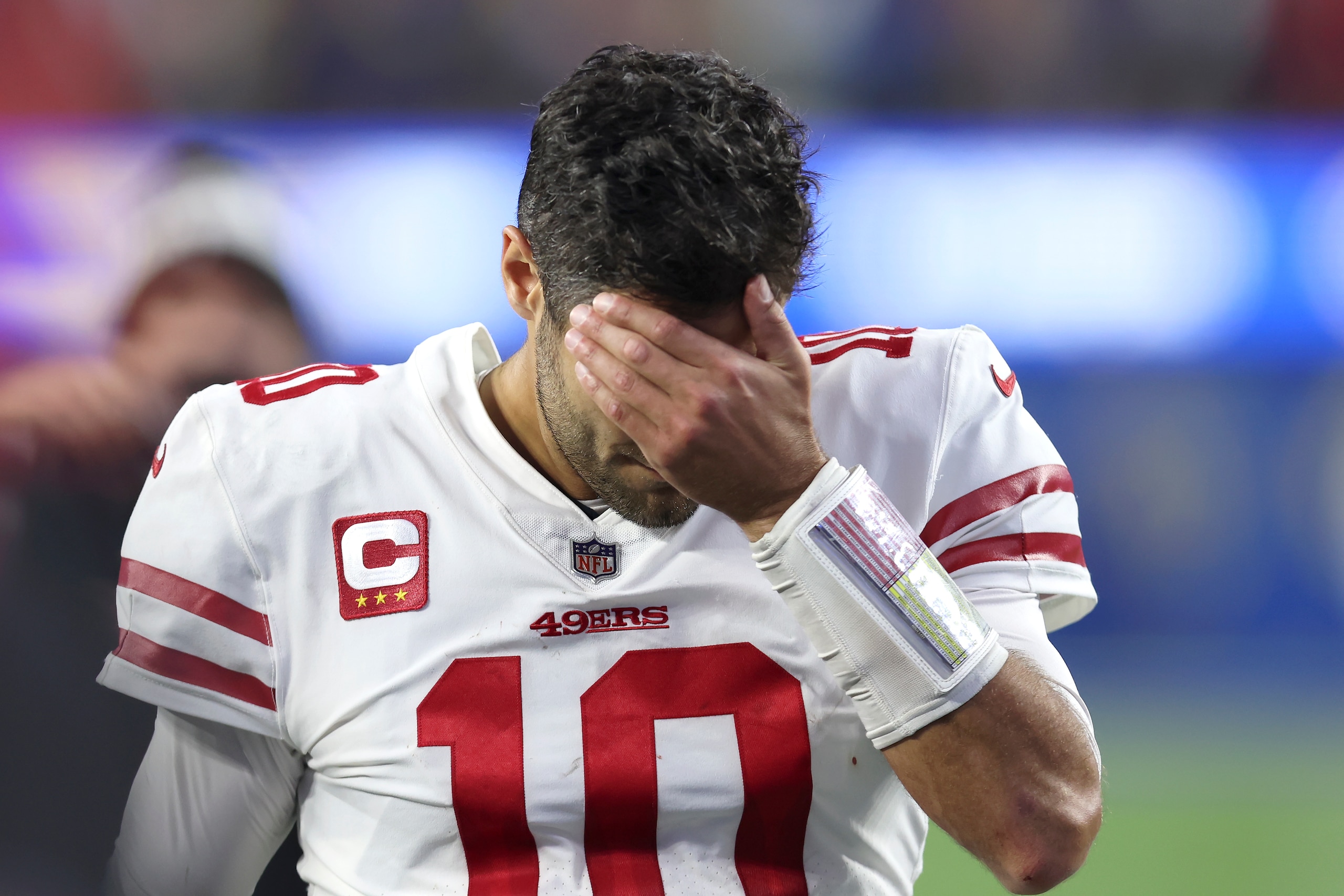 San Francisco 49ers quarterback Jimmy Garoppolo