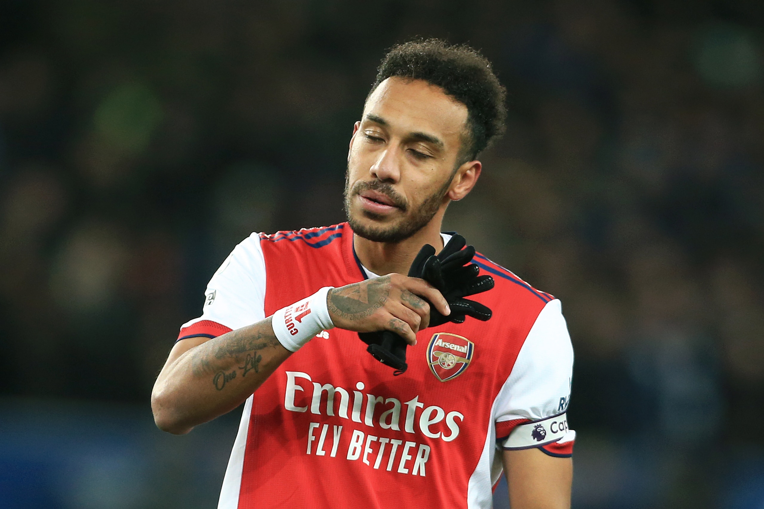 Not necessarily the end to the Arsenal career Auba wanted.