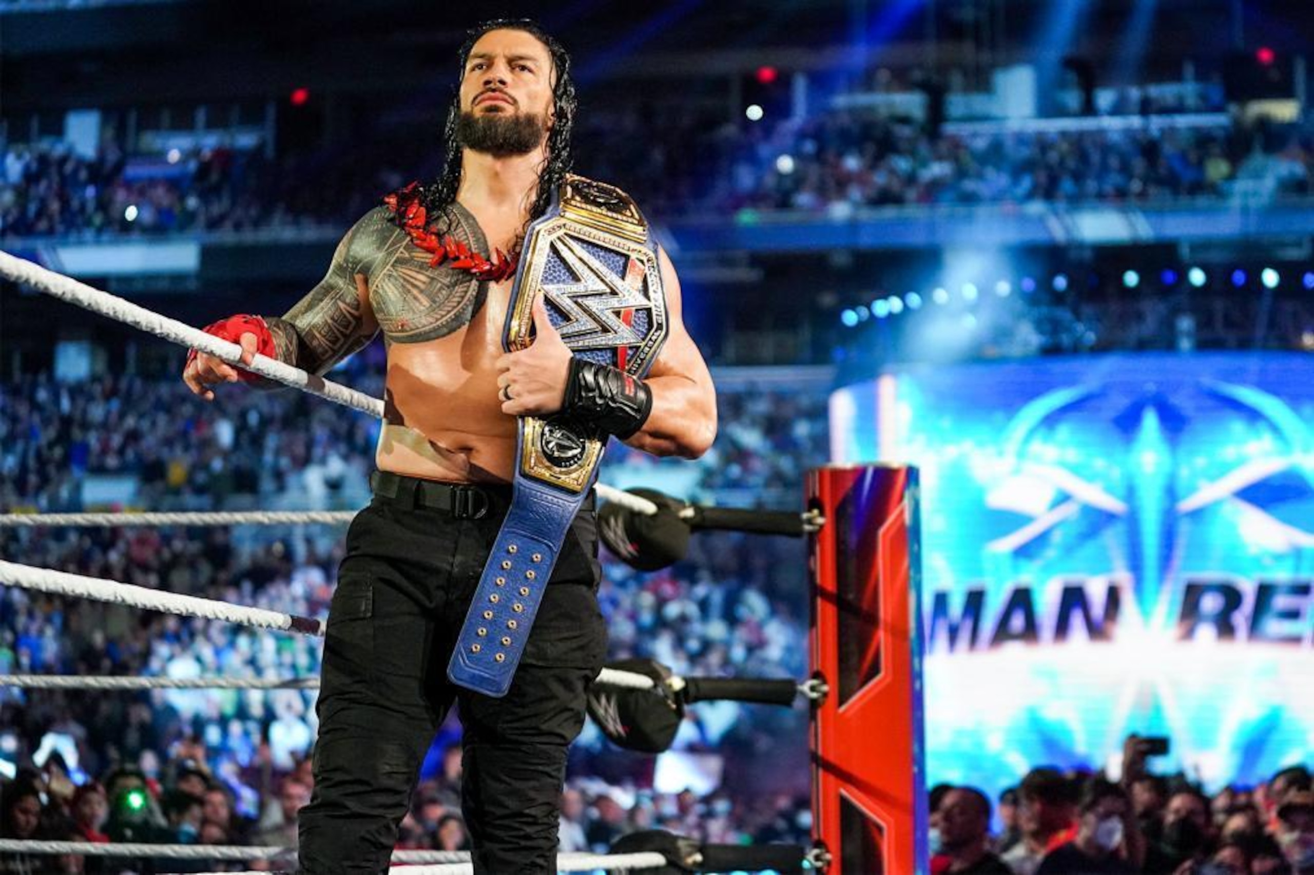 The Head of the Table has beaten many high-profile opponents during his lengthy stint as universal champion. The Head of the Table has beaten many high-profile opponents during his lengthy stint as universal champion.