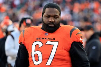 Bengals guard Quinton Spain