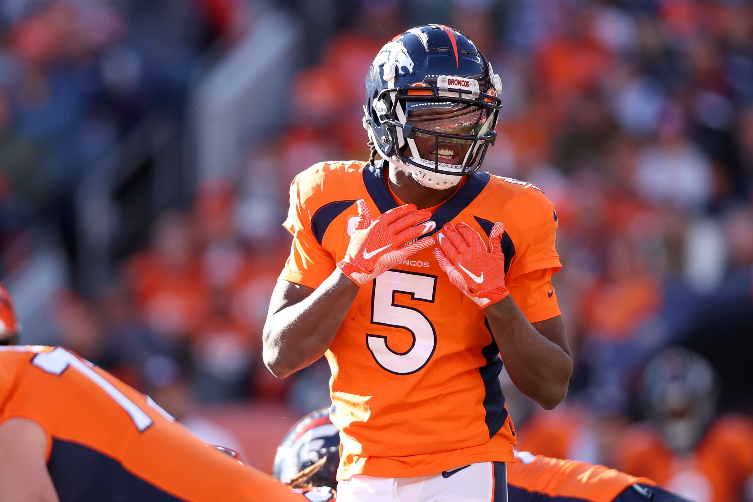 Broncos quarterback Teddy Bridgewater