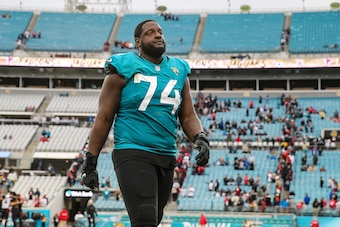 Jaguars left tackle Cam Robinson