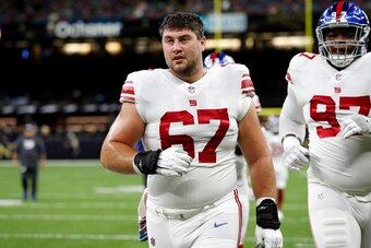 Giants center Matt Skura