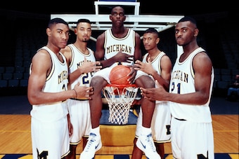 Michigan's Fab Five lineup