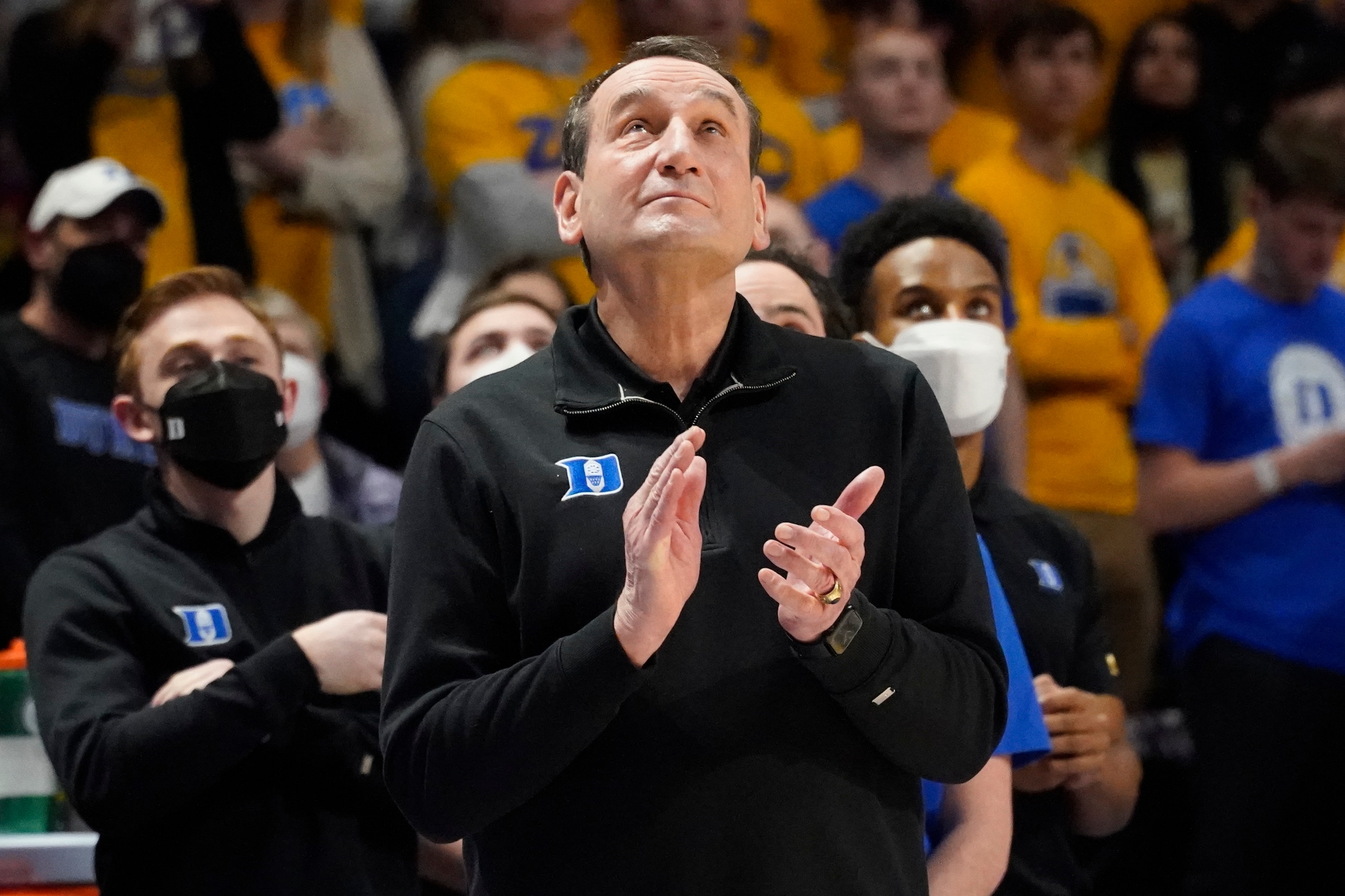 Duke's Mike Krzyzewski