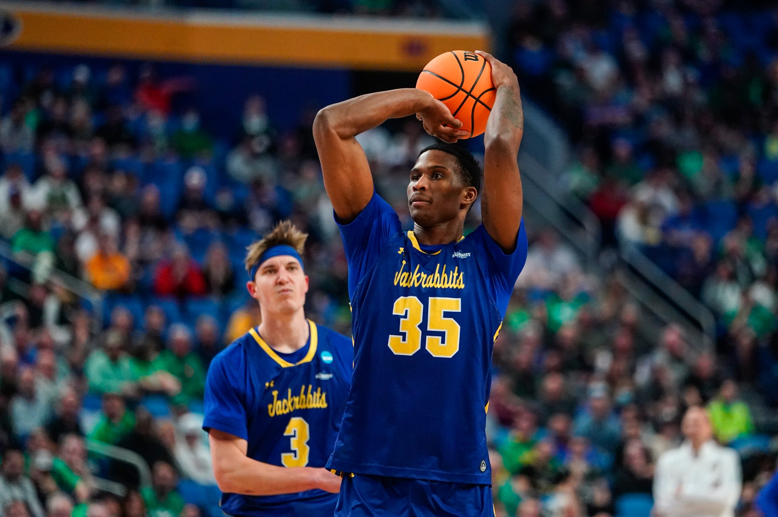 South Dakota State's Douglas Wilson (35) South Dakota State's Douglas Wilson (35)