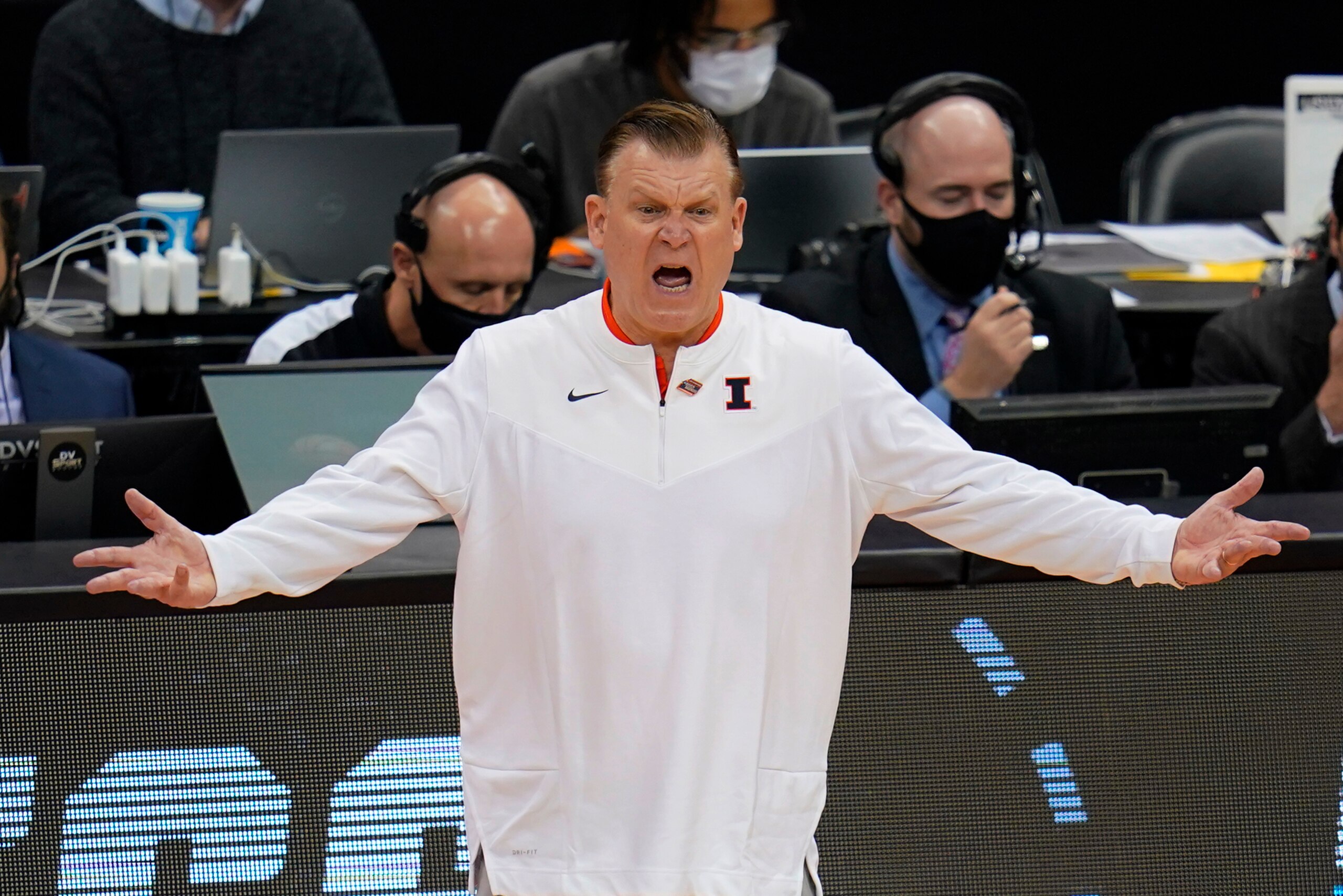 Illinois' Brad Underwood Illinois' Brad Underwood