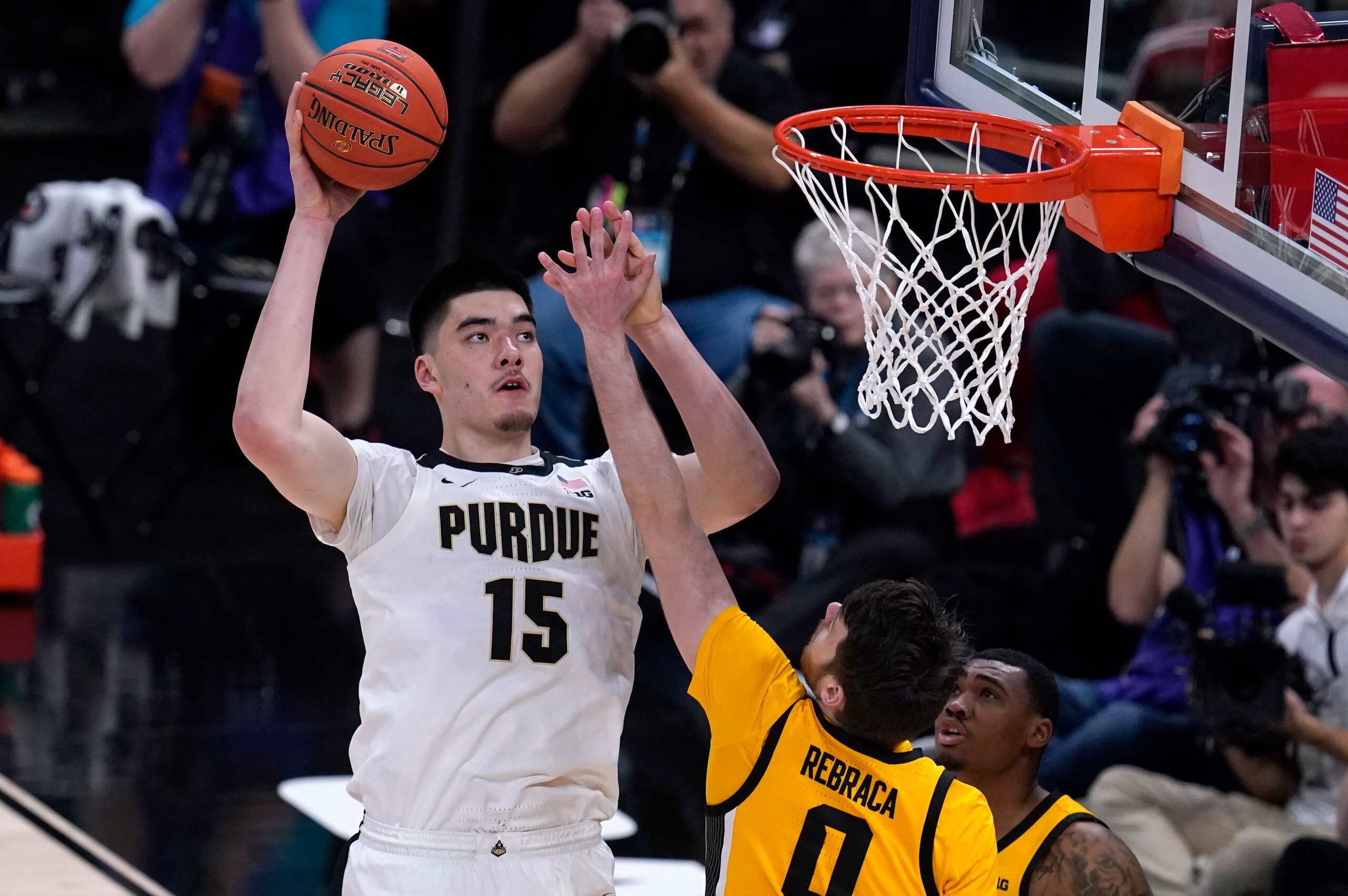 Purdue's Zach Edey Purdue's Zach Edey