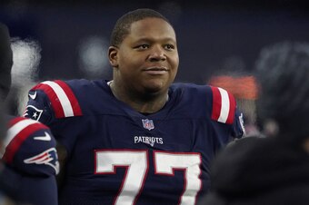 Offensive tackle Trent Brown