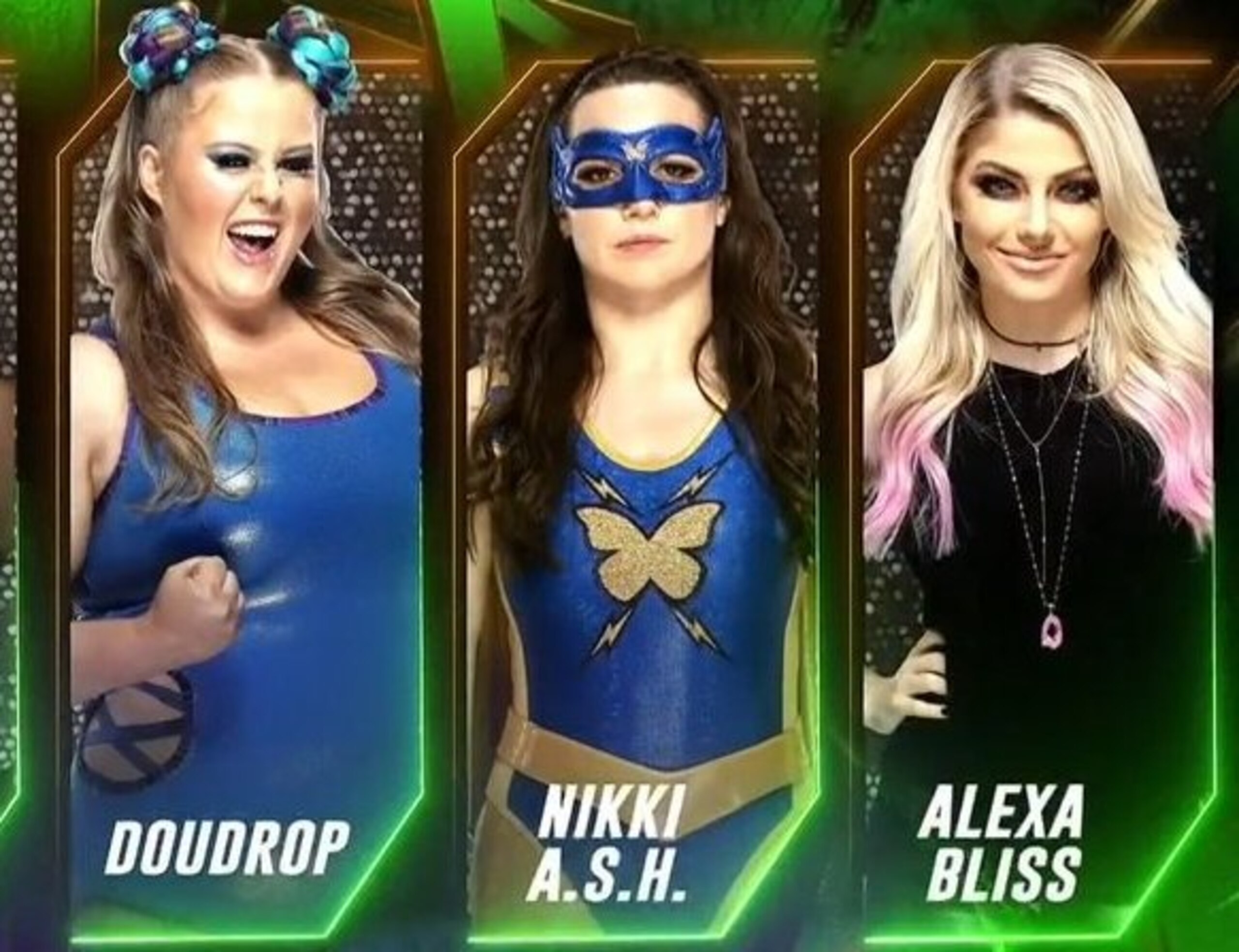 Doudrop, Nikka A.S.H. and Alexa Bliss were just filler for Elimination Chamber and then tossed aside. Doudrop, Nikka A.S.H. and Alexa Bliss were just filler for Elimination Chamber and then tossed aside.