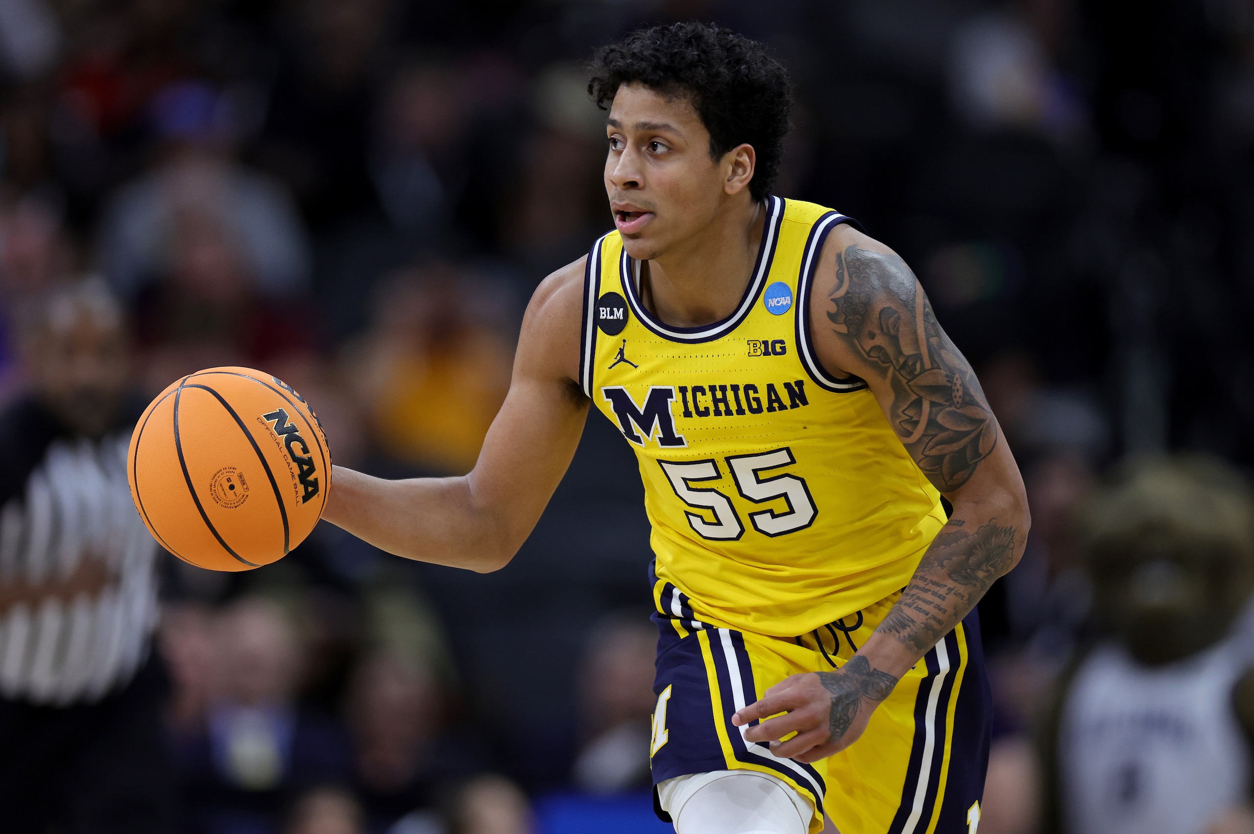 Michigan's Eli Brooks