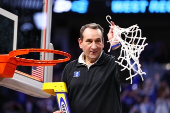 Duke's Mike Krzyzewski