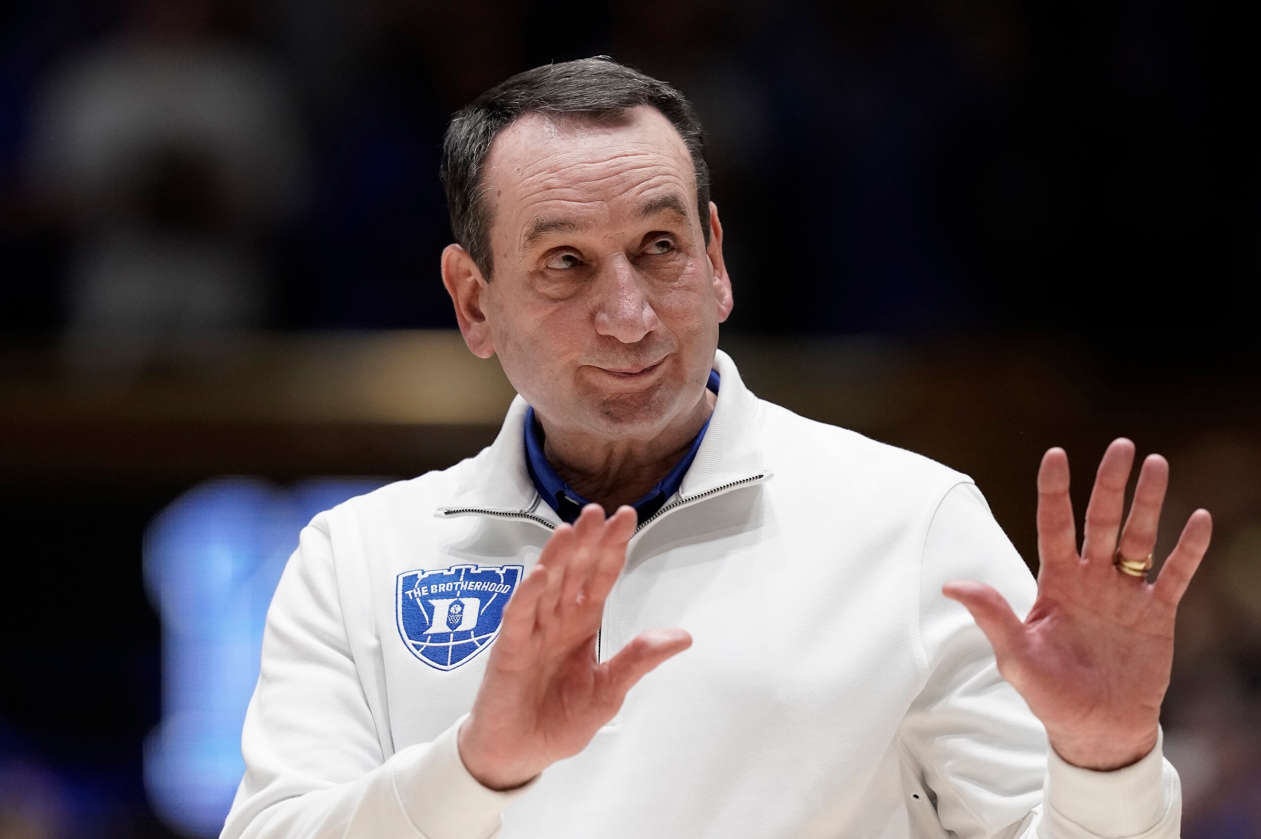 Duke's Mike Krzyzewski