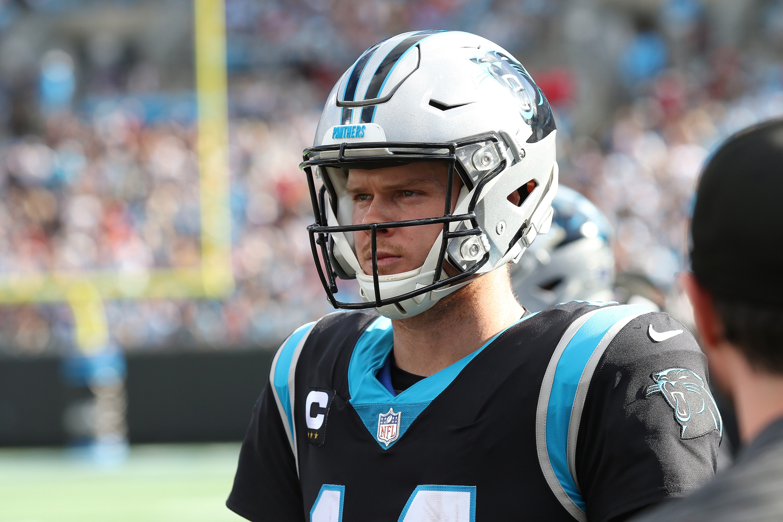Carolina Panthers quarterback Sam Darnold