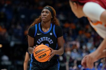 Rhyne Howard, Kentucky senior guard/wing.