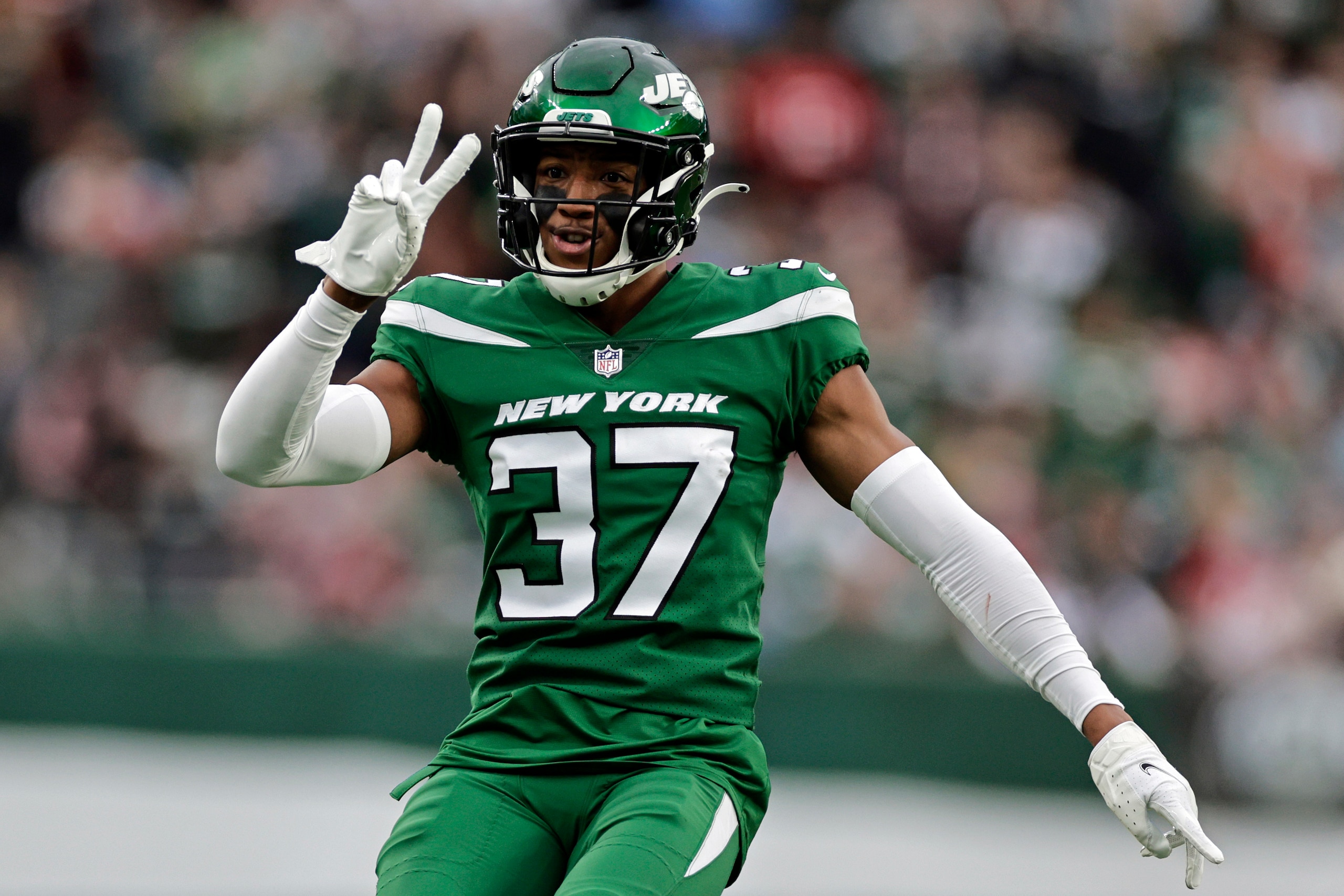 New York Jets cornerback Bryce Hall