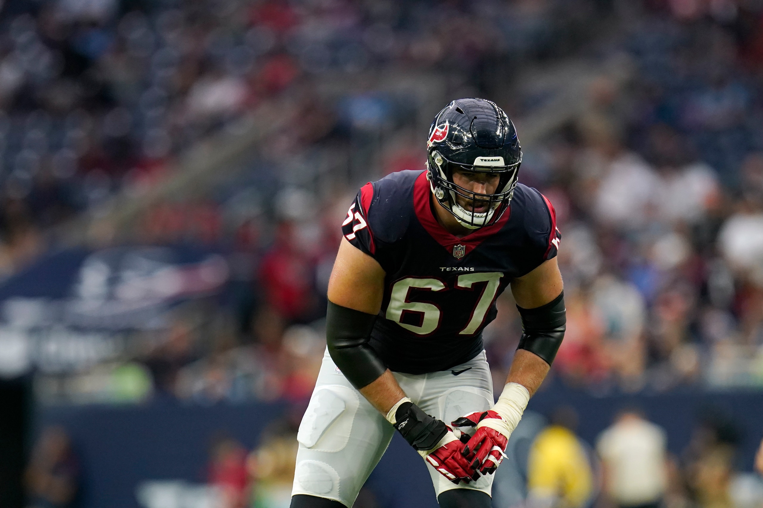 Houston Texans right tackle Charlie Heck