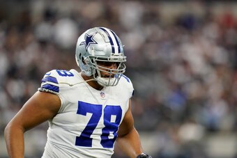 Dallas Cowboys tackle Terence Steele