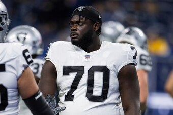 Offensive lineman Alex Leatherwood