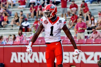 Georgia wide receiver George Pickens