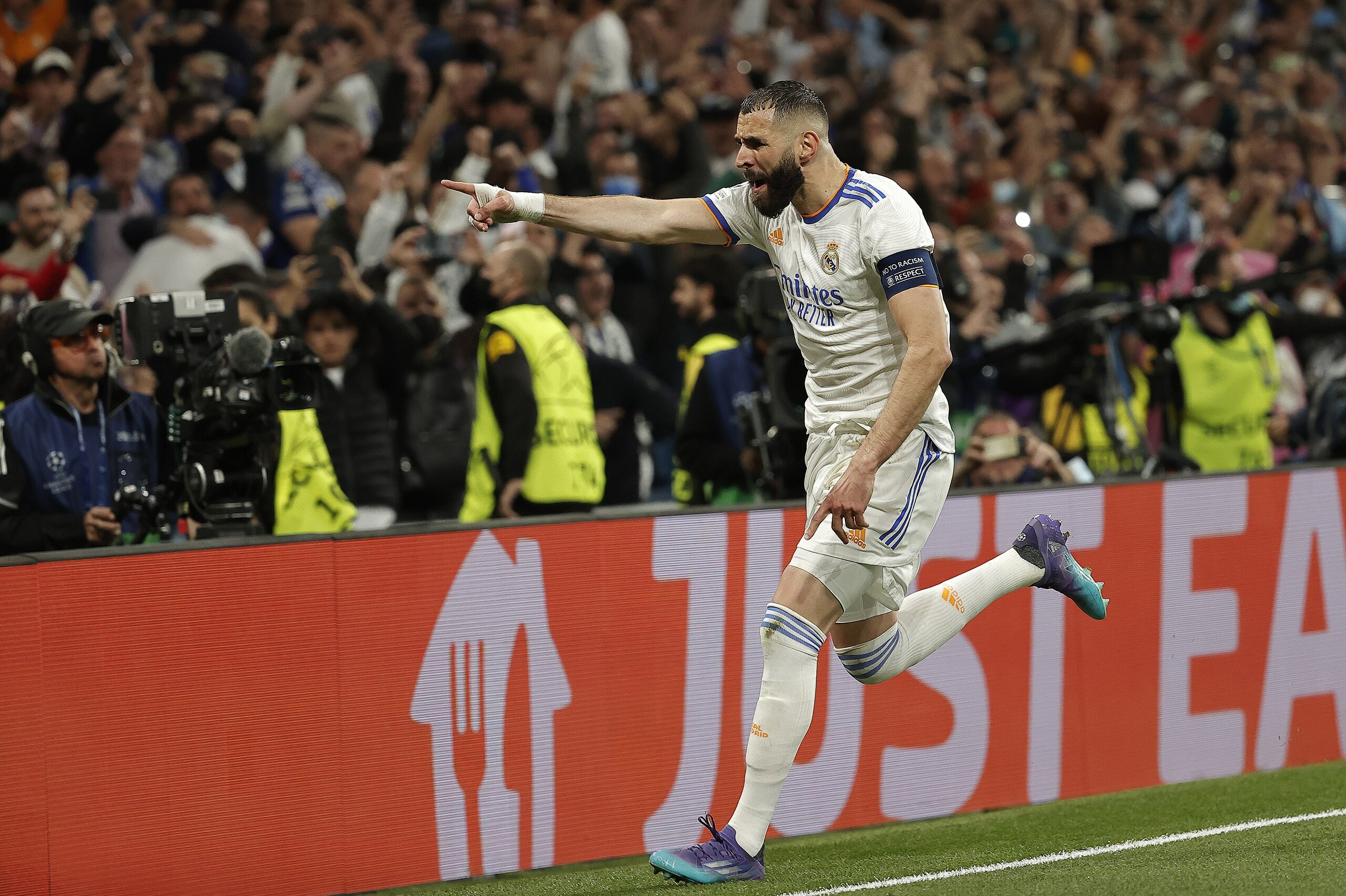 Benzema has stepped up time and time again this season.