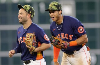 Jose Altuve and Jeremy Pena