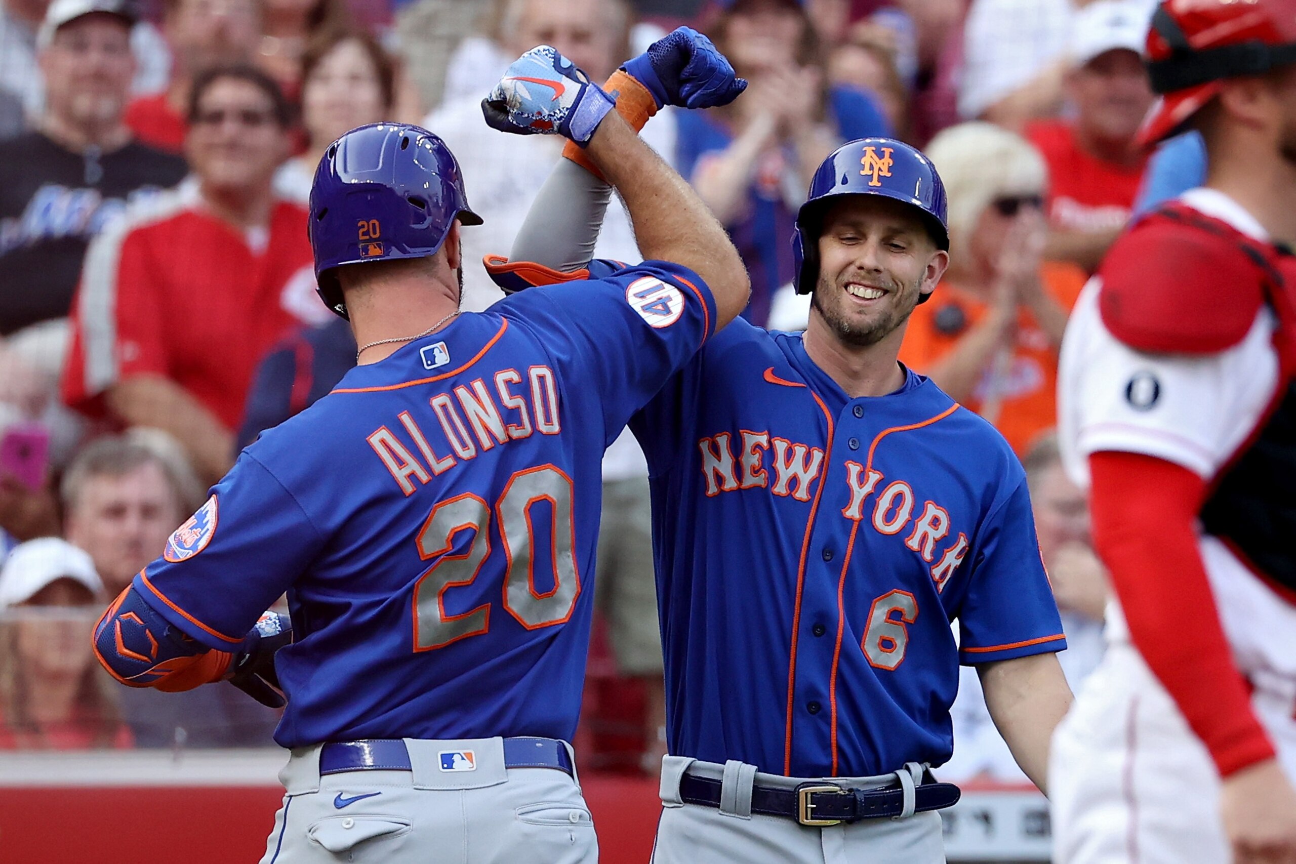 Pete Alonso and Jeff McNeil Pete Alonso and Jeff McNeil