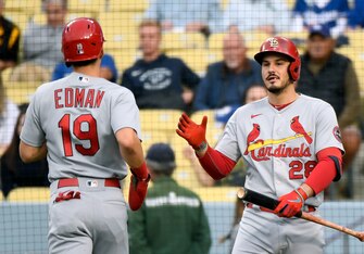 Tommy Edman and Nolan Arenado